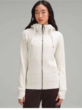 lululemon athletica Cream Full-Zip scuba plush